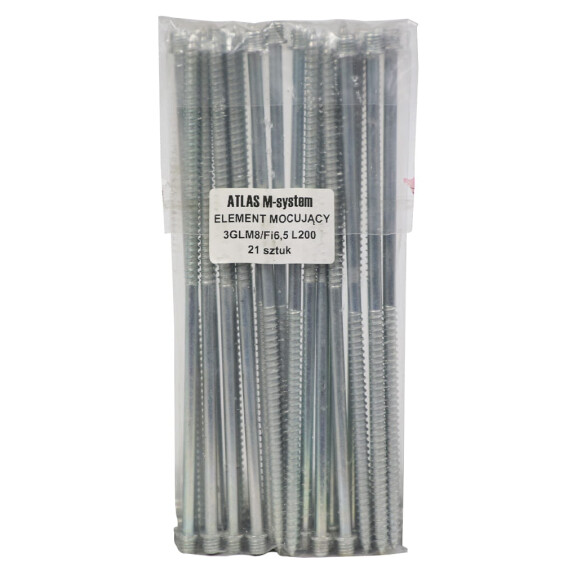 ATLAS ELEMENT M-SYSTEM PAKIET DWUGWINT M8/FI 6,5 L 200 (21SZT)