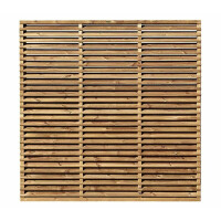 SYLVA PANEL OGRODZENIOWY LAMELOWY - ARIFI - 180 x 180 CM