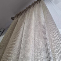 Zasłona do salonu w stylu BOHO - zasłony na wymiar siatka