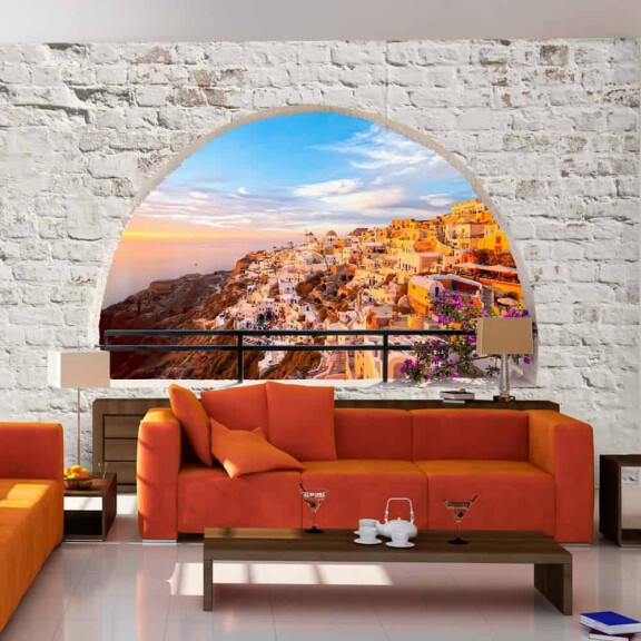 Fototapeta samoprzylepna - Santorini