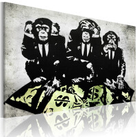 Obraz - Money is a problem II OBRAZ NA PŁÓTNIE WŁOSKIM