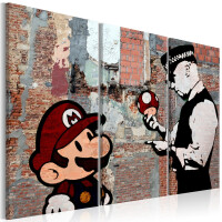 Obraz - Banksy: Ostrzeżenie