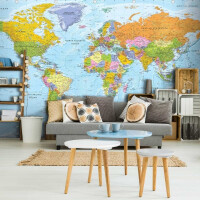 Fototapeta - mapa świata Orbis Terrarum
