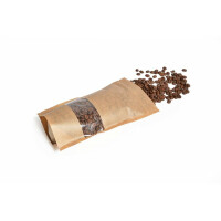 Doypack Eco Kraft z okienkiem 250ml
