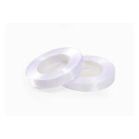 Wstążka satynowa 12mm/25m Biała