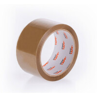 Taśma pakowa solvent StickyTape+ 50/66y brąz