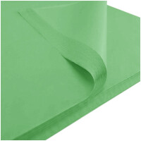 Bibuła gładka 50x70cm zielona 50 sztuk