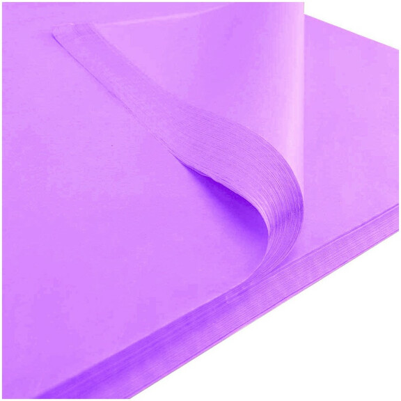Bibuła gładka 50x70cm fioletowa 50 szt