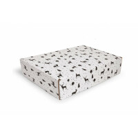 Karton 430x330x80 mm z nadrukiem świątecznym biały połysk