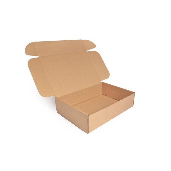 Karton fasonowy 350x250x90  brązowy