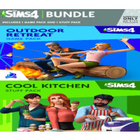 The Sims 4 Bundle Pack: Outdoor Retreat and Cool Kitchen Stuff DLCs Origin CD Key