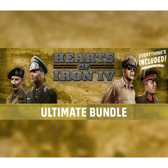 Hearts of Iron IV: Ultimate Bundle 2021 EU Steam CD Key