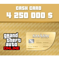 Grand Theft Auto Online - $4,250,000 The Whale Shark Cash Card PC Activation Code EU