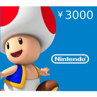 Nintendo eShop Prepaid Card ¥3000 JP Key