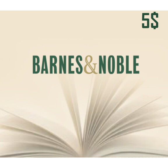 Barnes and Noble $5 Gift Card US