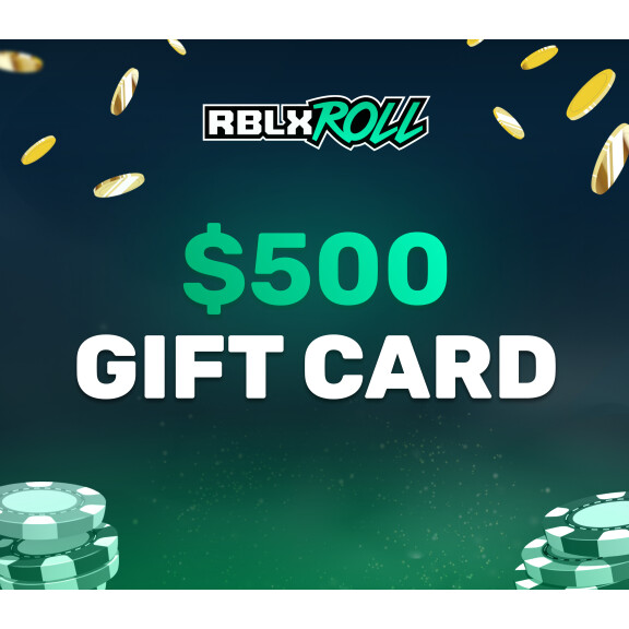 RBLXRoll $500 Balance Gift Card