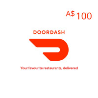 DoorDash A$100 Gift Card AU