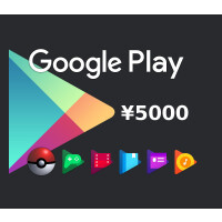 Google Play ¥5000 JP Gift Card