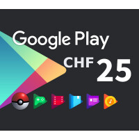 Google Play CHF 25 CH Gift Card