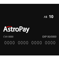 Astropay Card A$10 AU