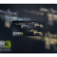 Sniper Ghost Warrior 3 - Hexagon Ice weapon skin pack DLC Steam CD Key