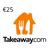 Takeaway.com €25 Gift Card BE