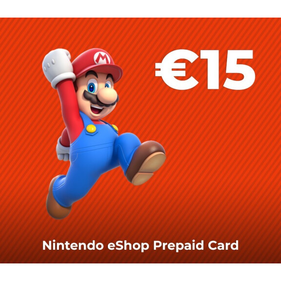 Nintendo eShop Prepaid Card €15 DE Key