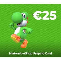 Nintendo eShop Prepaid Card €25 DE Key