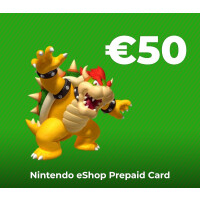 Nintendo eShop Prepaid Card €50 BE Key
