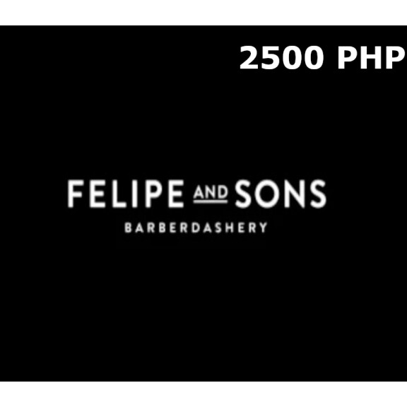 Felipe and Sons ₱2500 PH Gift Card