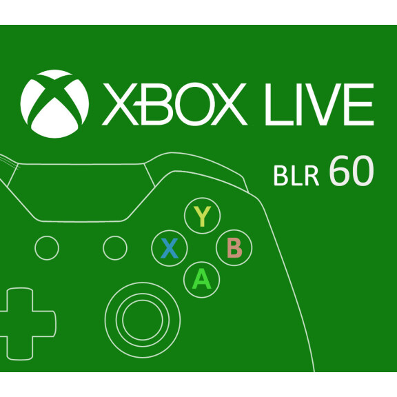 XBOX Live 60 BRL Prepaid Card BR