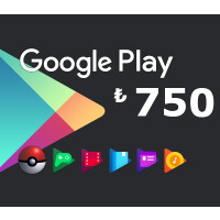 Google Play ₺750 TR Gift Card