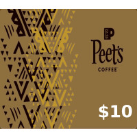 Peet's Coffee & Tea $10 Gift Card US