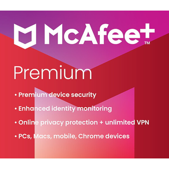 McAfee+ Premium Individual Key (1 Year / Unlimited Devices)