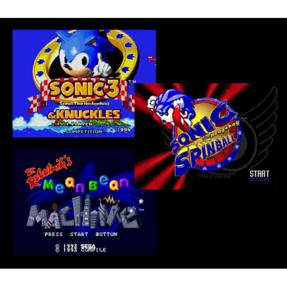 Dr. Robotnik's Mean Bean Machine + Sonic 3 and Knuckles + Sonic Spinball Bundle Steam CD Key