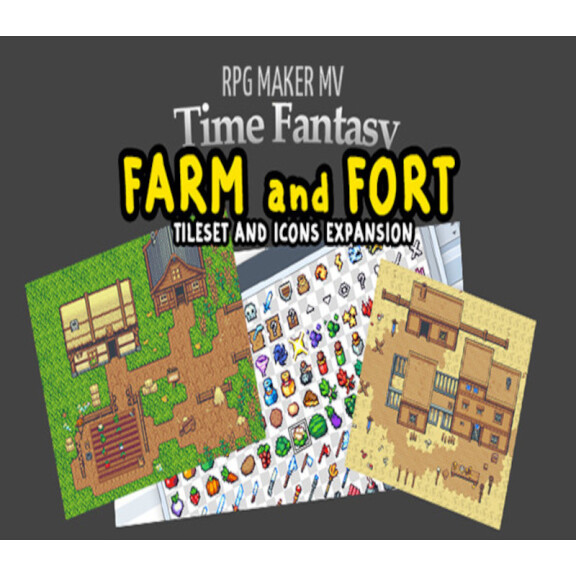 RPG Maker MV - Time Fantasy: Farm and Fort DLC EU Steam CD Key