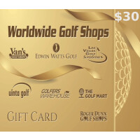 Worldwide Golf Shops $30 Gift Card US