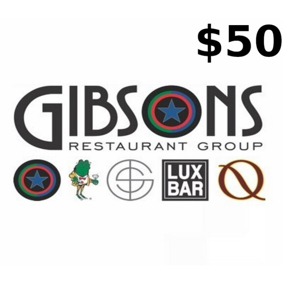 Gibsons Restaurant $50 Gift Card US
