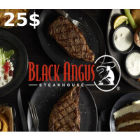 Black Angus Steakhouse $25 Gift Card US