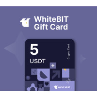 WhiteBIT 5 USDT Gift Card