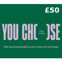YouChoose Food & Drink Digital £50 Gift Card UK