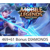 Mobile Legends - 469 +61 Bonus Diamonds Key