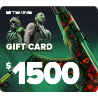 BitSkins.com $1500 USD Gift Card