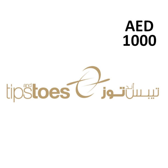 Tips and Toes 1000 AED Gift Card AE
