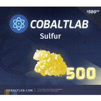 Cobaltlab.tech 500 Sulfur Gift Card