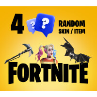 4 Random Fortnite Skins / Items PC Epic Games CD Key