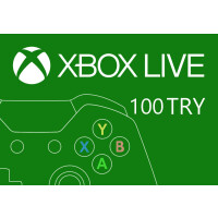 XBOX Live 100 TRY Prepaid Card TR