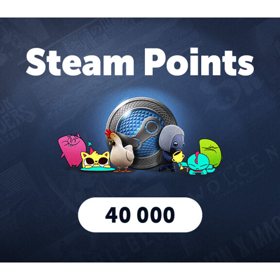 40.000 Steam Points Manual Delivery