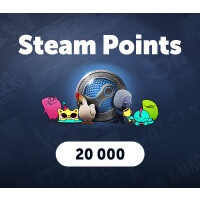 20.000 Steam Points Manual Delivery
