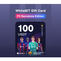 WhiteBIT - FC Barcelona Edition - 100 USDT Gift Card